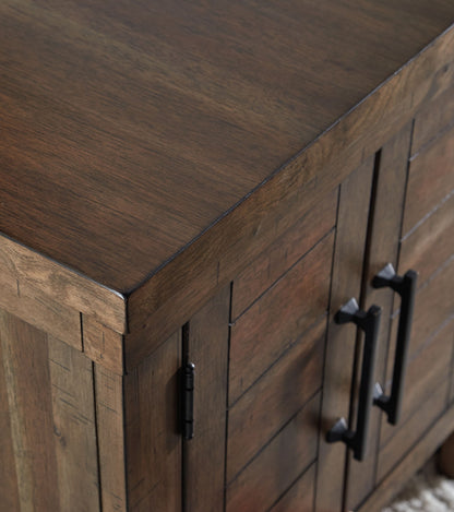 Moriville - Grayish Brown - Rectangular End Table - Hornell Furniture Outlet