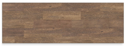 Wildenauer - Brown / Black - Large Dining Room Bench - Hornell Furniture Outlet