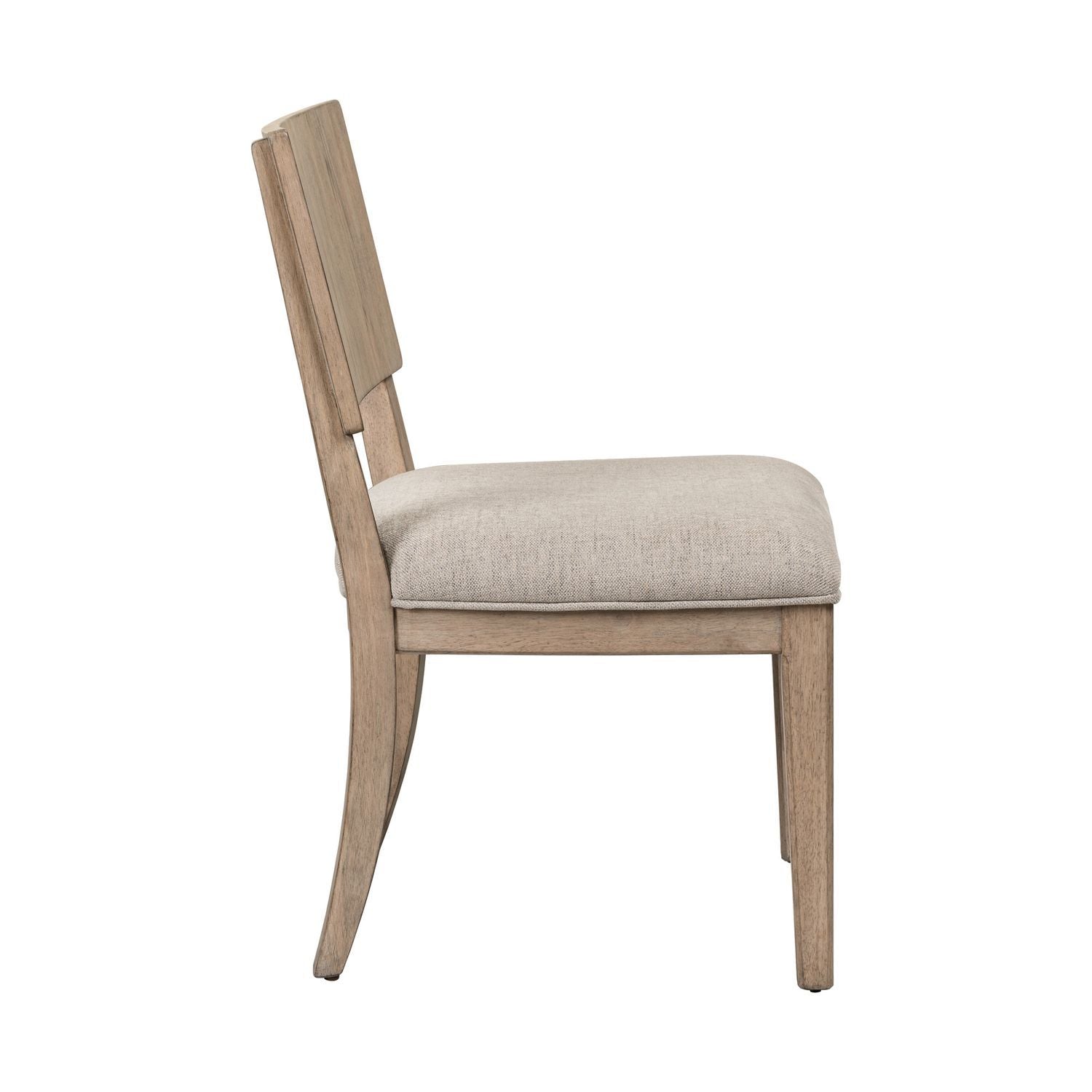 Proximity Place - Panel Back Side Chair (RTA) - Brown - Hornell Furniture Outlet