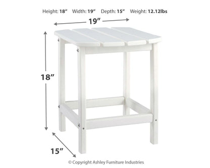 Sundown Treasure - Outdoor End Table - Hornell Furniture Outlet