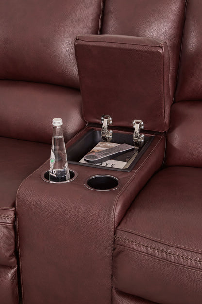 Alessandro - Power Reclining Loveseat - Hornell Furniture Outlet