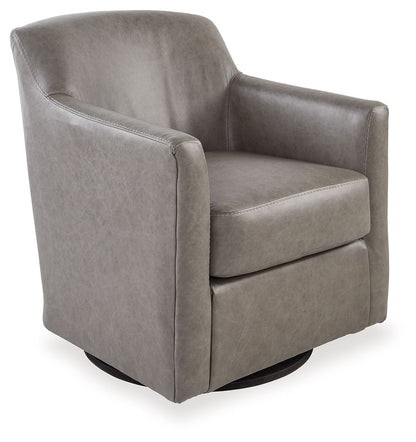 Bradney - Swivel Accent Chair - Hornell Furniture Outlet