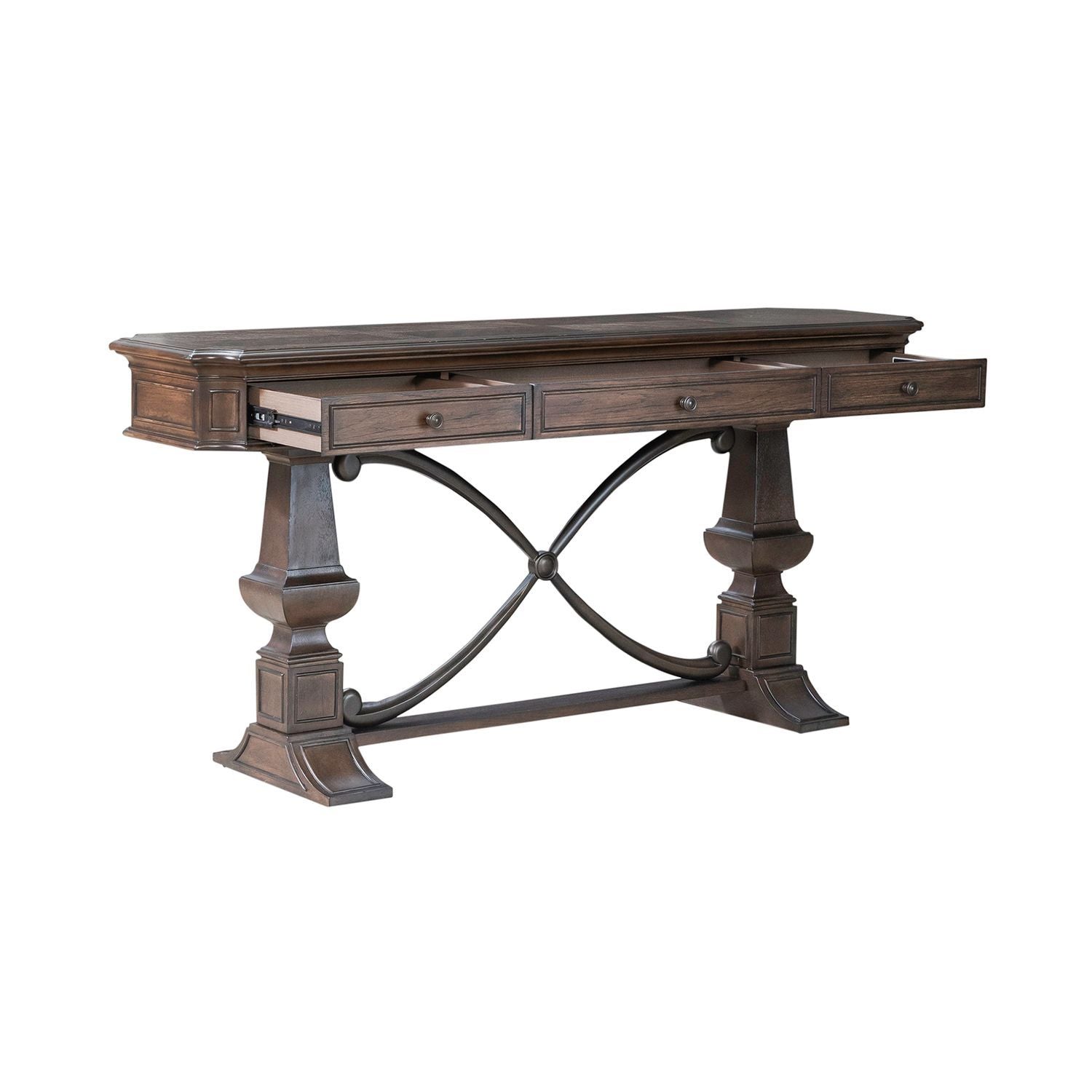 Provence Park - Sofa Table - Brown - Hornell Furniture Outlet