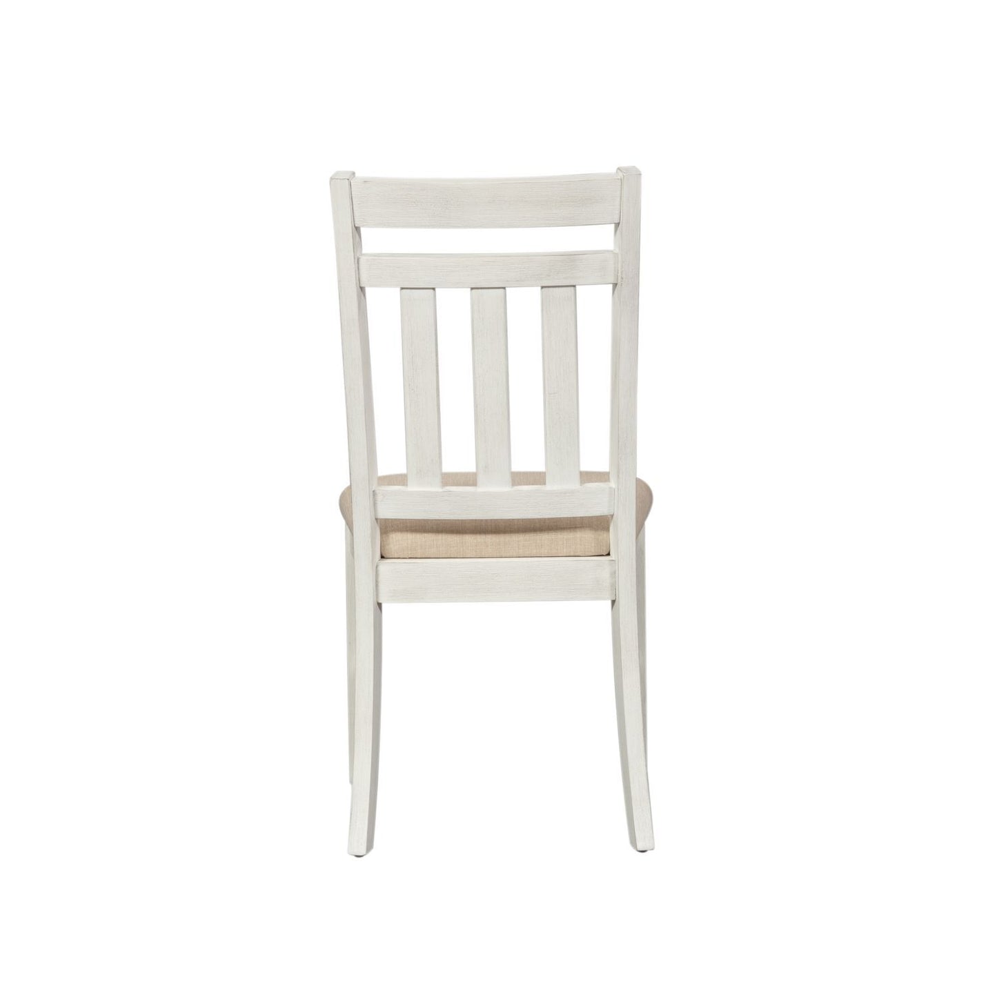 Summerville - Slat Back Side Chair - White - Hornell Furniture Outlet