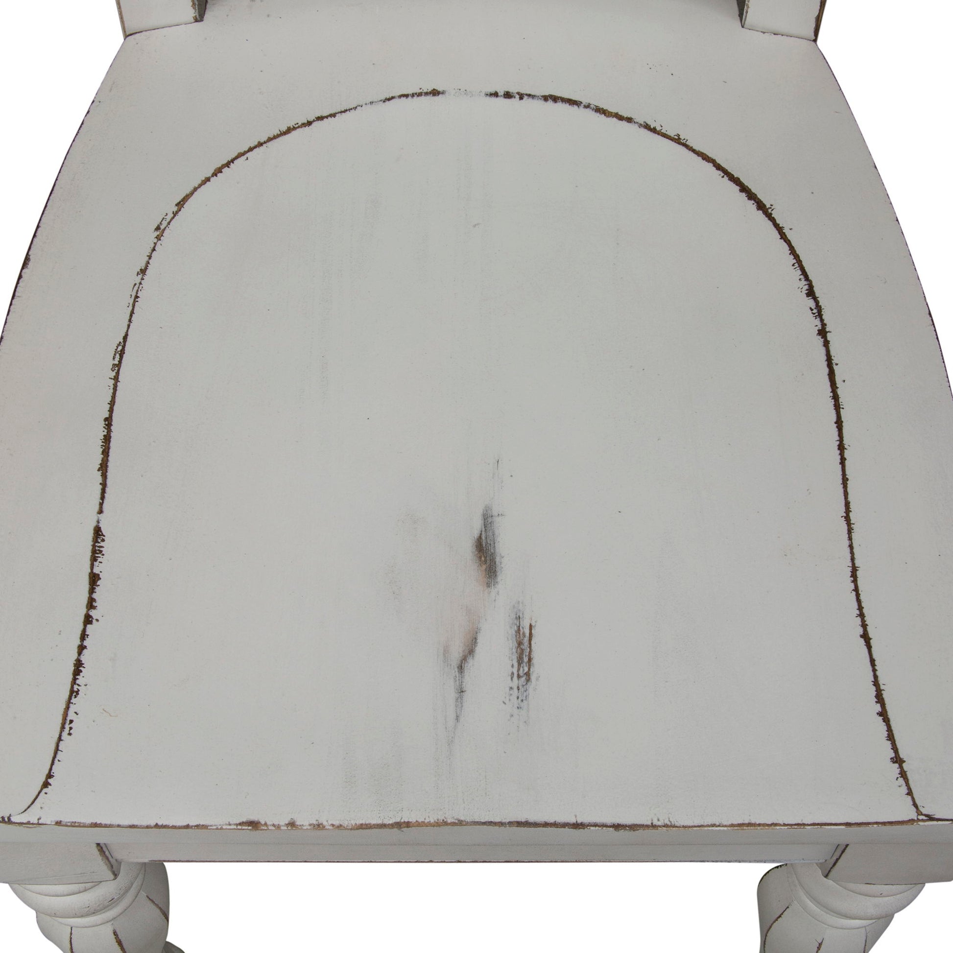 Magnolia Manor - Splat Back Side Chair - White - Hornell Furniture Outlet