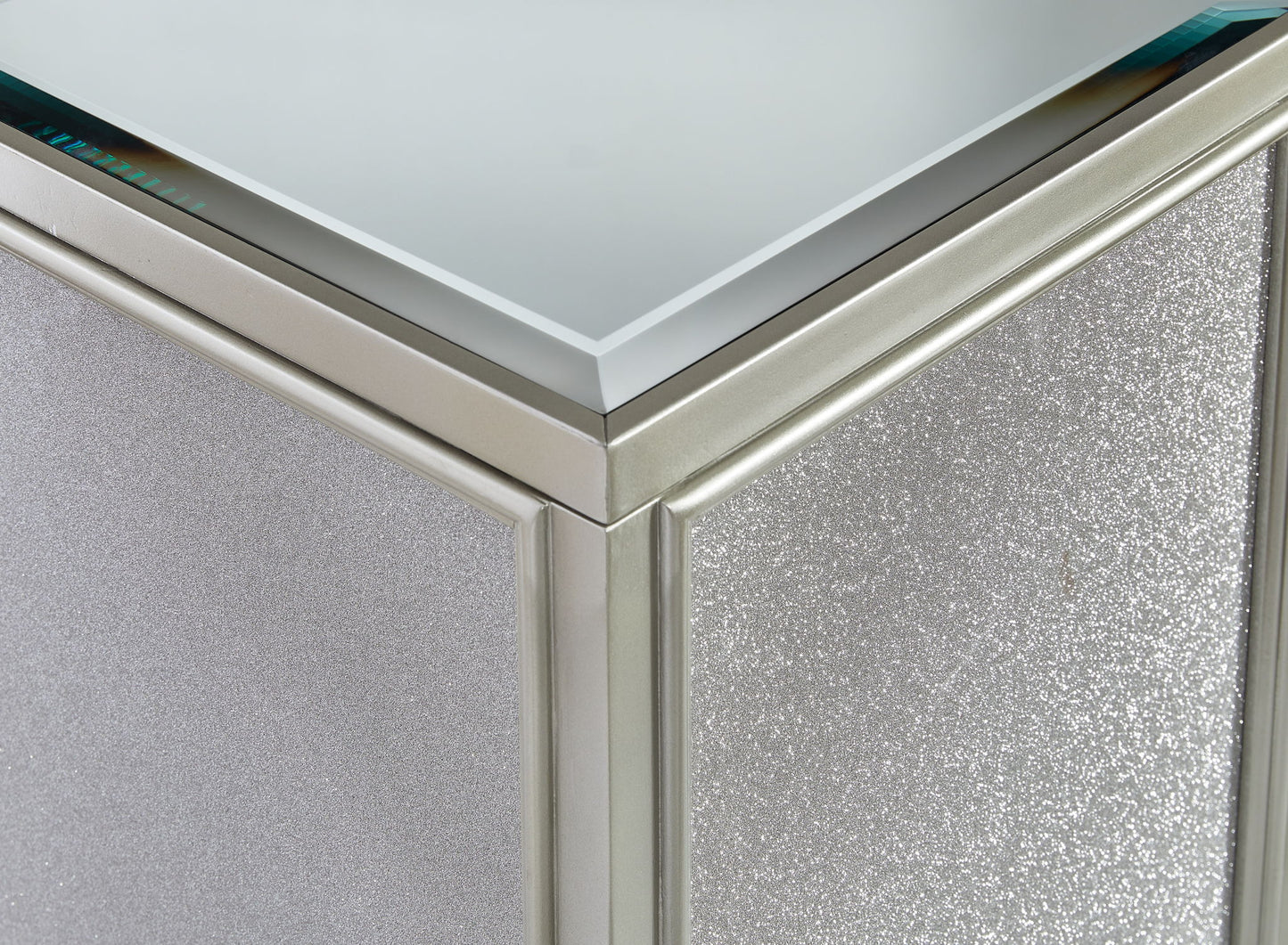 Traleena - Silver Finish - Nesting End Tables (Set of 2) - Hornell Furniture Outlet
