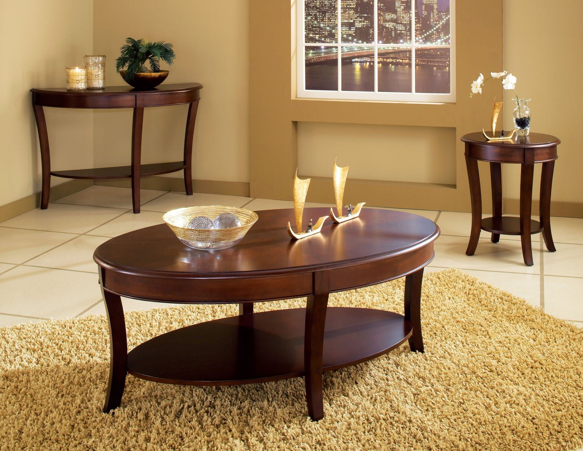 Troy - Cocktail Table - Brown - Hornell Furniture Outlet