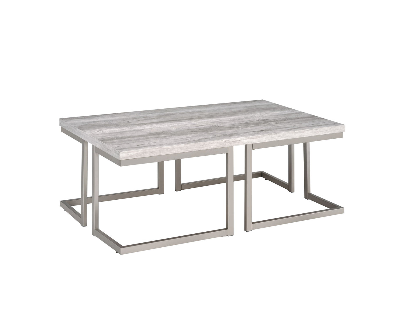 David - Cocktail Table - White - Hornell Furniture Outlet
