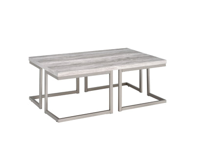 David - Cocktail Table - White - Hornell Furniture Outlet