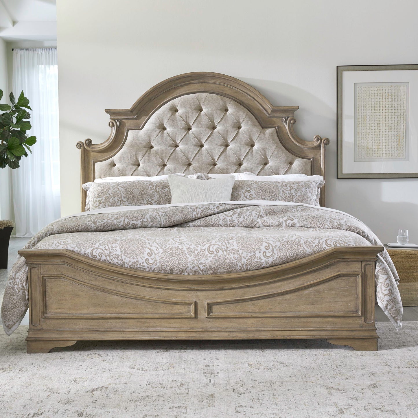 Magnolia Manor - Upholstered Bed - Hornell Furniture Outlet