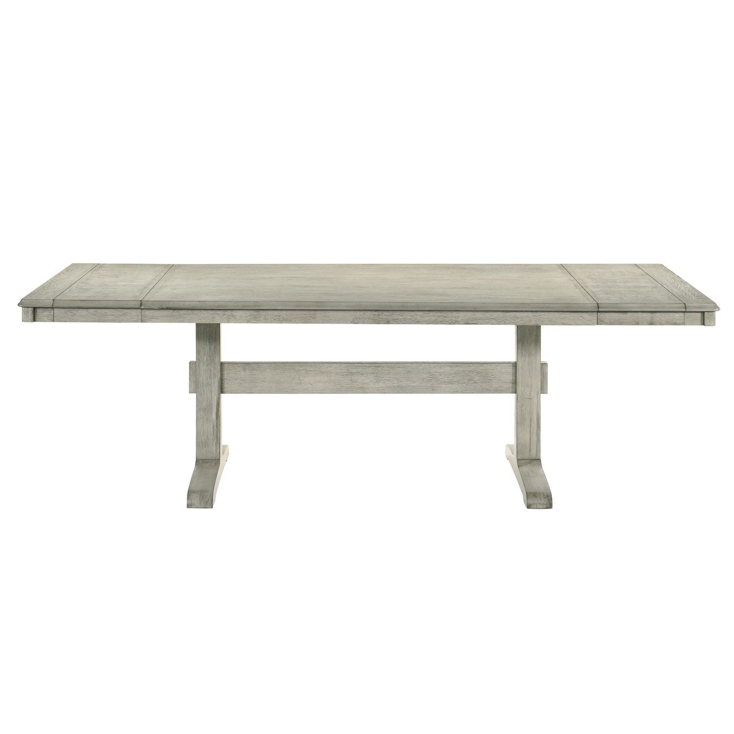 Hallendale - Trestle Table - White - Hornell Furniture Outlet