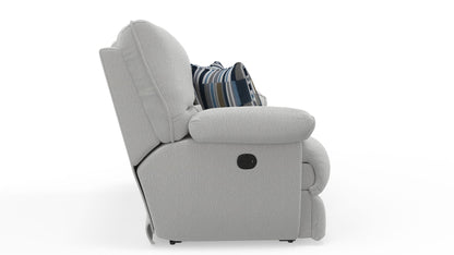 Lenny - Power Lay Flat Reclining Console Loveseat - Hornell Furniture Outlet