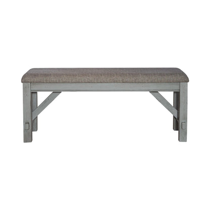Newport - Dining Bench - Gray - Hornell Furniture Outlet