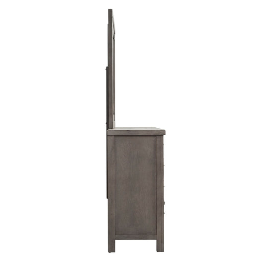 Modern Farmhouse - Dresser & Mirror - Hornell Furniture Outlet