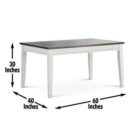 Caylie - 5 Piece Dining Set - White - Hornell Furniture Outlet