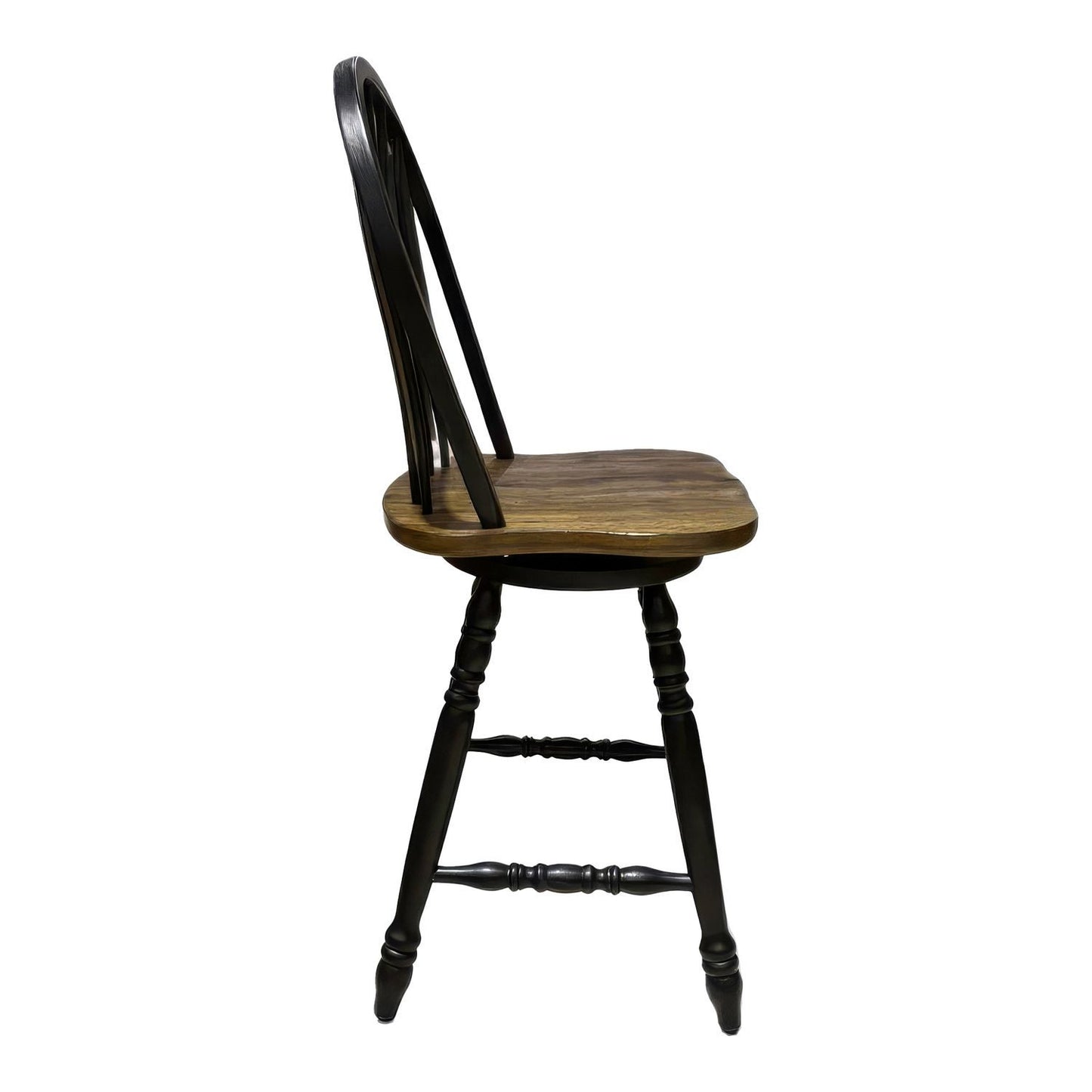 Carolina Crossing - Windsor Swivel Counter Chair - Hornell Furniture Outlet