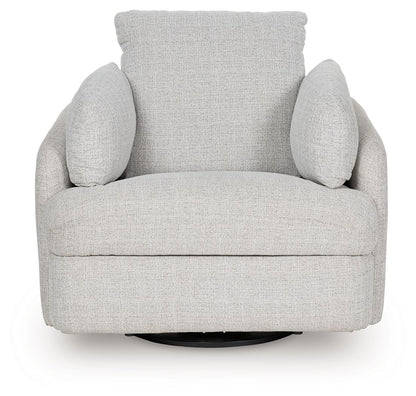 Alainmont Next - Gen Nuvella - Swivel Power Recliner - Hornell Furniture Outlet