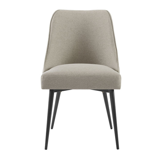 Olson - Side Chair Khaki (Set of 2) - Pearl Silver - Hornell Furniture Outlet