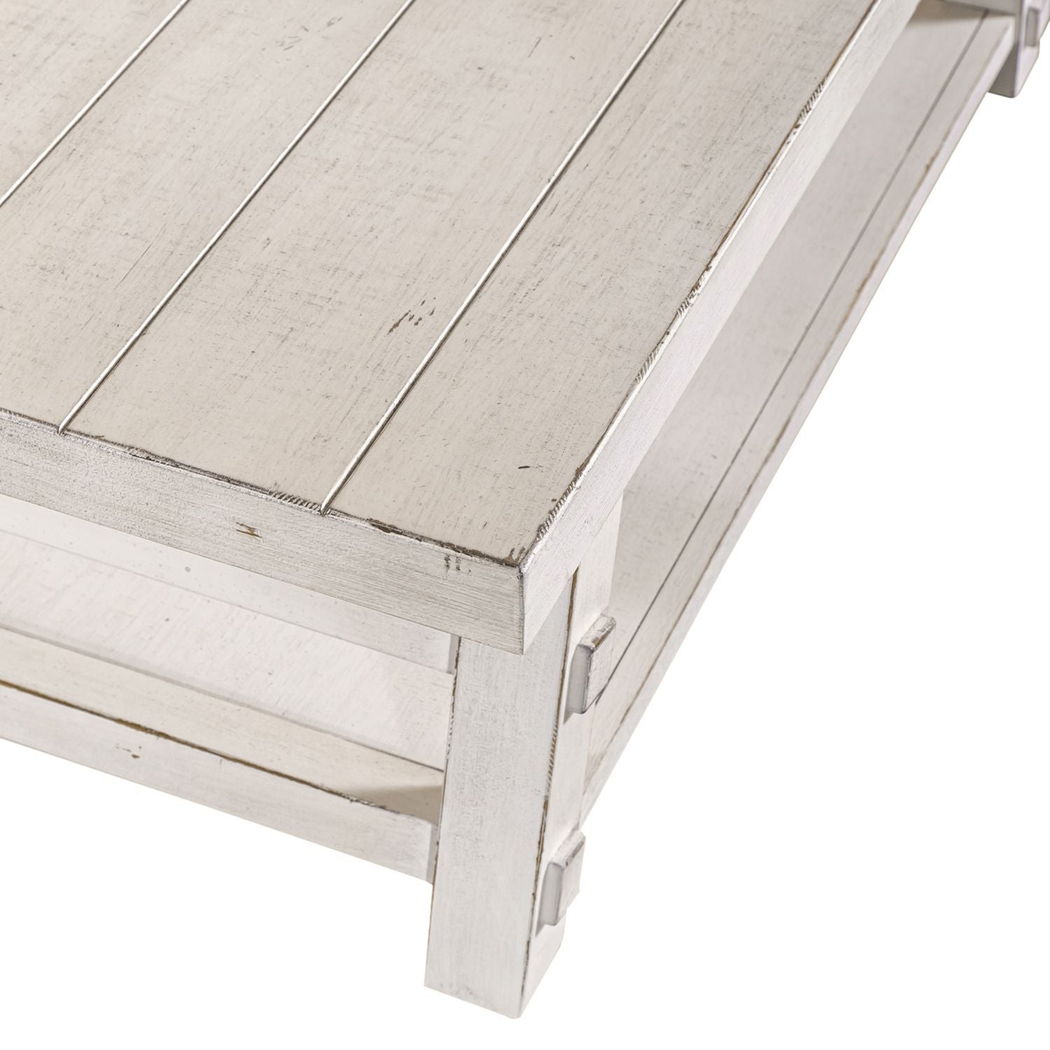 Modern Farmhouse - Oversized Square Cocktail Table - Hornell Furniture Outlet