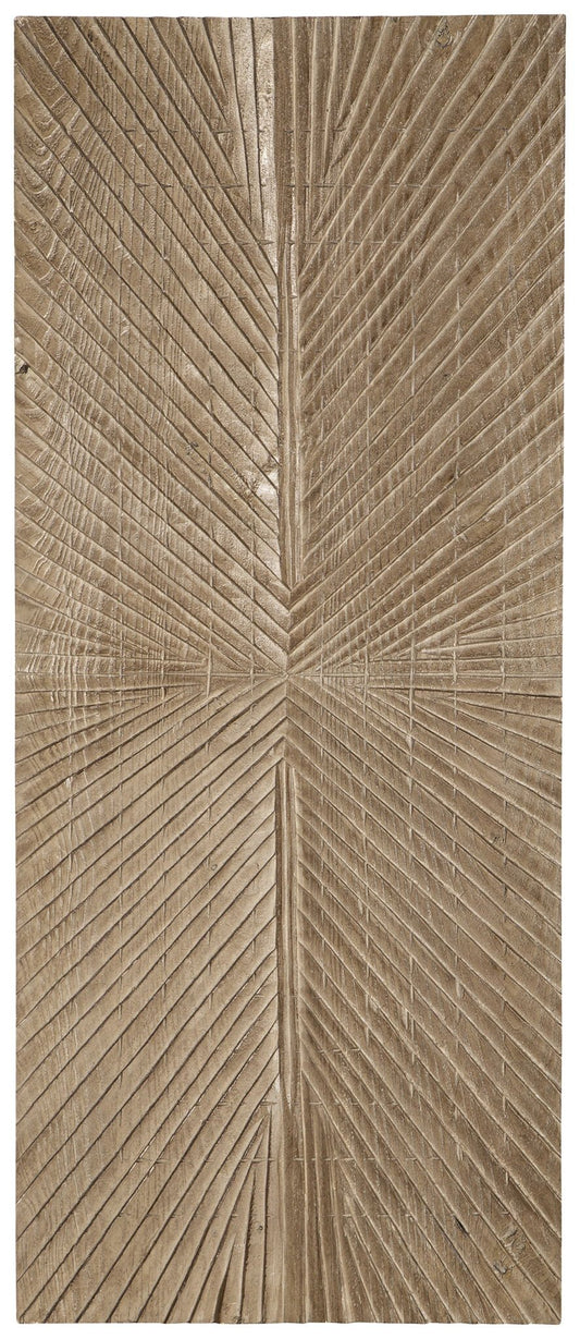Lenora - Distressed Brown - Wall Decor - Hornell Furniture Outlet