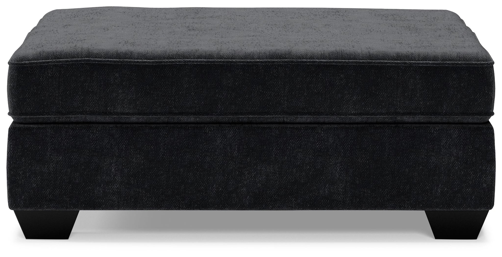 Lavernett - Charcoal - Oversized Accent Ottoman - Hornell Furniture Outlet