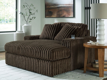 Midnight - Madness - Oversized Chaise - Hornell Furniture Outlet