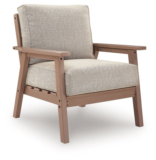 Grover Beach - Lounge Chair With Cushion (Set of 2) - Driftwood - Hornell Furniture Outlet