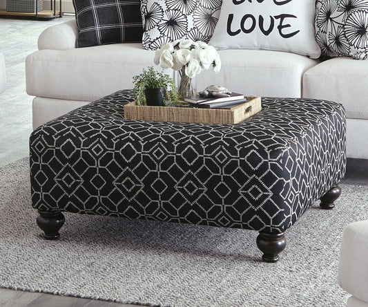 Cumberland - Cocktail Ottoman - Onyx - Hornell Furniture Outlet