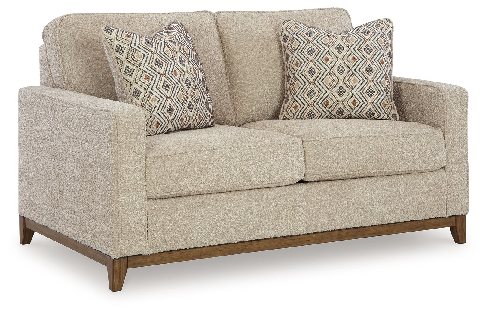 Arendale - Desert - Loveseat - Hornell Furniture Outlet