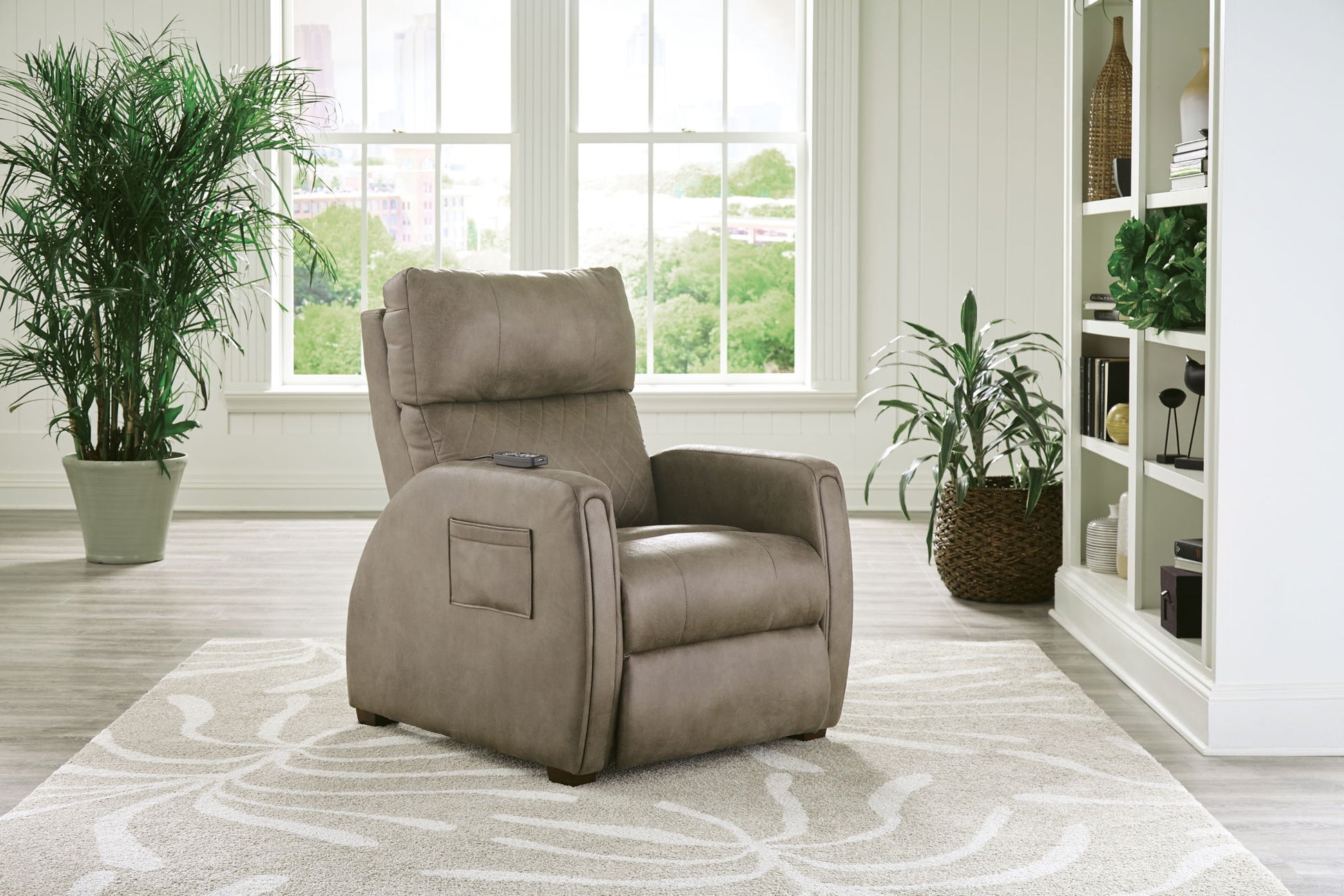 Relaxer - Power Headrest Power Lay Flat Reclining With Heat / Massage / Lumbar / Zero Gravity - Hornell Furniture Outlet