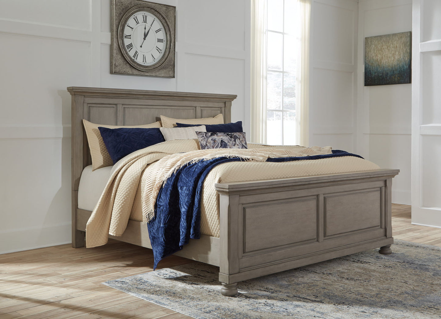 Lettner - Panel Bed - Hornell Furniture Outlet