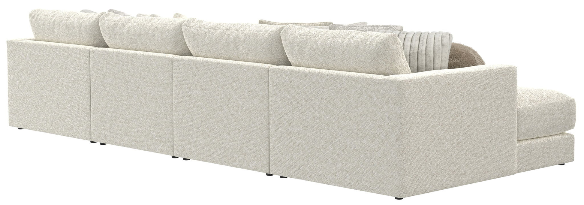 Ritzy - Modular Sofa And Included Cocktail Ottoman - Hornell Furniture Outlet