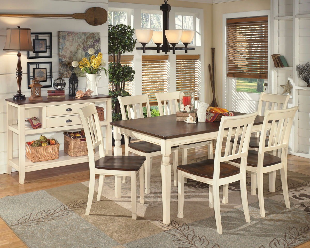 Whitesburg - Dining Table Set - Hornell Furniture Outlet