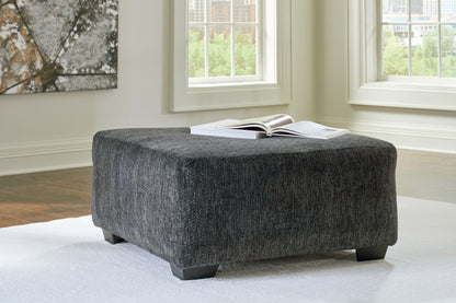 Biddeford - Shadow - Oversized Accent Ottoman - Hornell Furniture Outlet