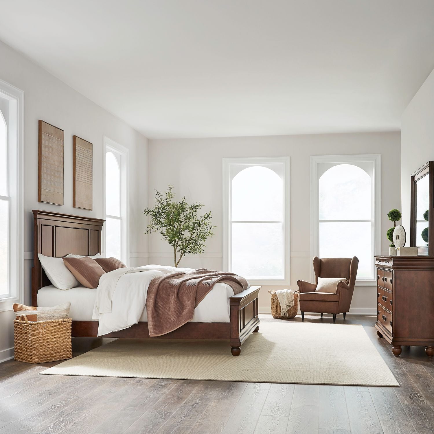 Rustic Traditions - Panel Bedroom Set - Hornell Furniture Outlet