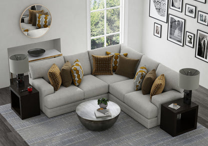 Tori - Sectional With Comfort Coil Seating And Accent Pillows Included - Hornell Furniture Outlet