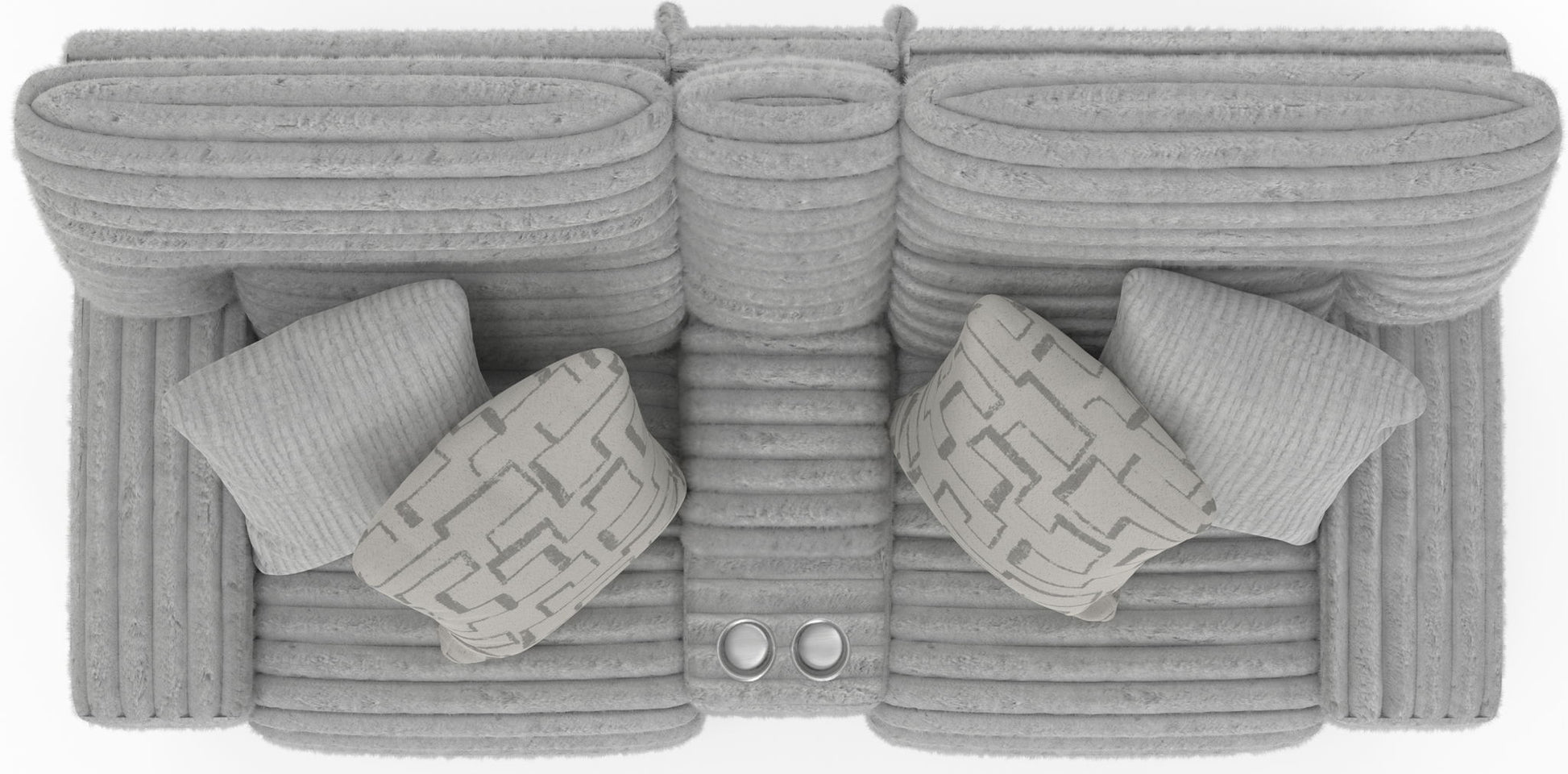 Lynx - Power Reclining Console Loveseat With Zero Gravity - Hornell Furniture Outlet