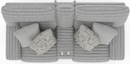 Lynx - Power Reclining Console Loveseat With Zero Gravity - Hornell Furniture Outlet