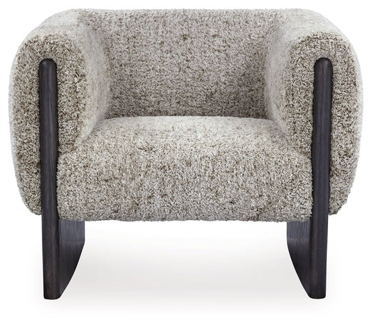 Olethea - Accent Chair - Oatmeal - Hornell Furniture Outlet