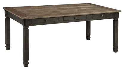 Tyler Creek - Black / Gray - Rectangular Dining Room Table - Hornell Furniture Outlet