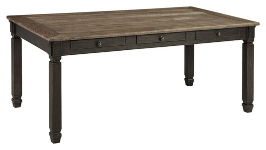 Tyler Creek - Black / Gray - Rectangular Dining Room Table - Hornell Furniture Outlet