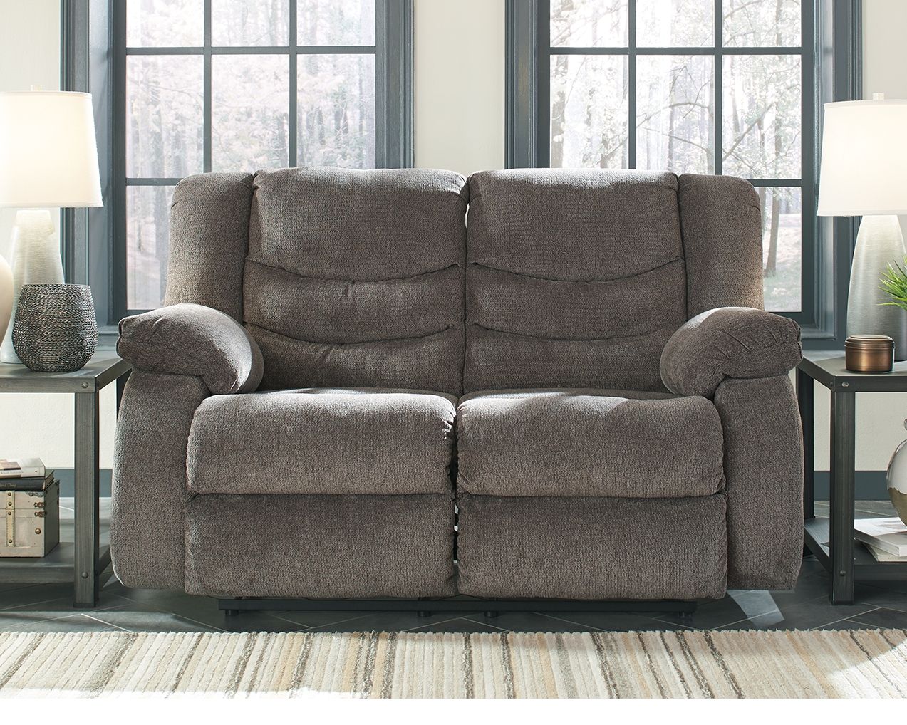 Tulen - Reclining Loveseat - Hornell Furniture Outlet