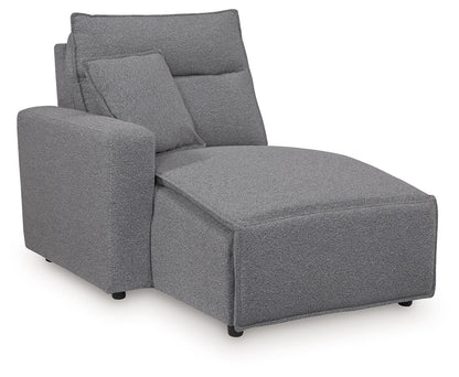 Modmax II - Reclining Sectional - Salt And Pepper - Hornell Furniture Outlet