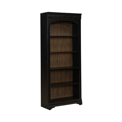 Meritage - Bunching Bookcase - Aged Charcoal - Hornell Furniture Outlet