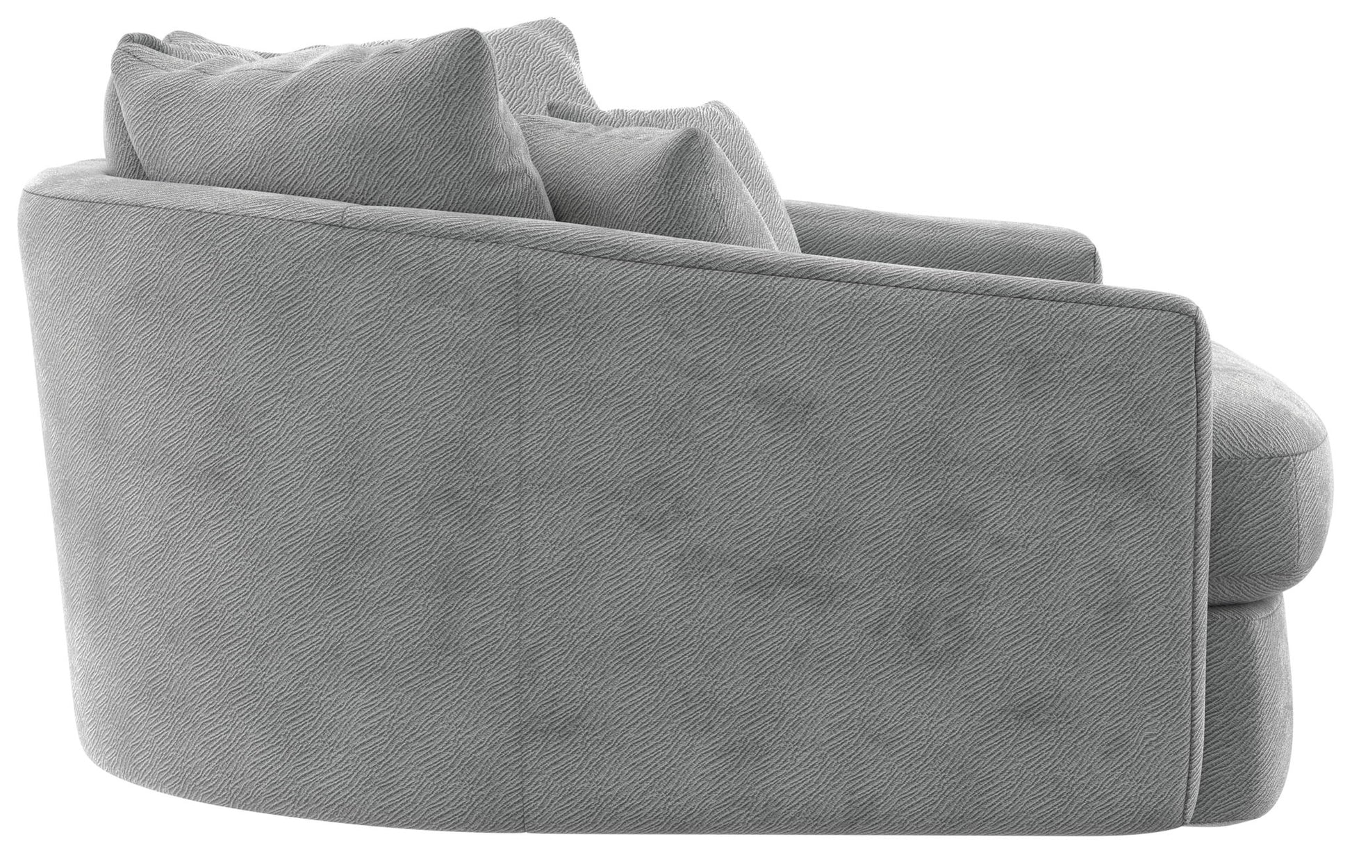 Matty - Round Accent Cuddle Chaise - Hornell Furniture Outlet