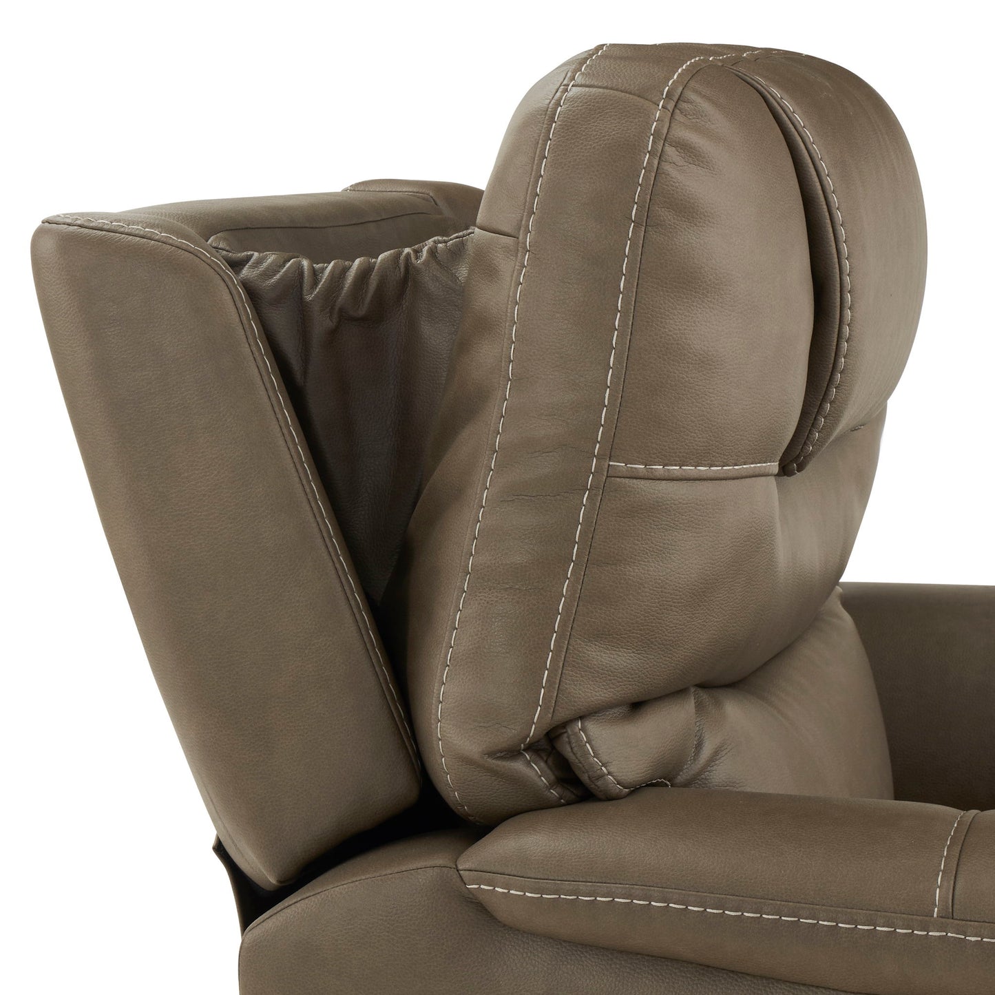 Adelaide - Dual Power, Zero Gravity Recliner - Brown - Hornell Furniture Outlet