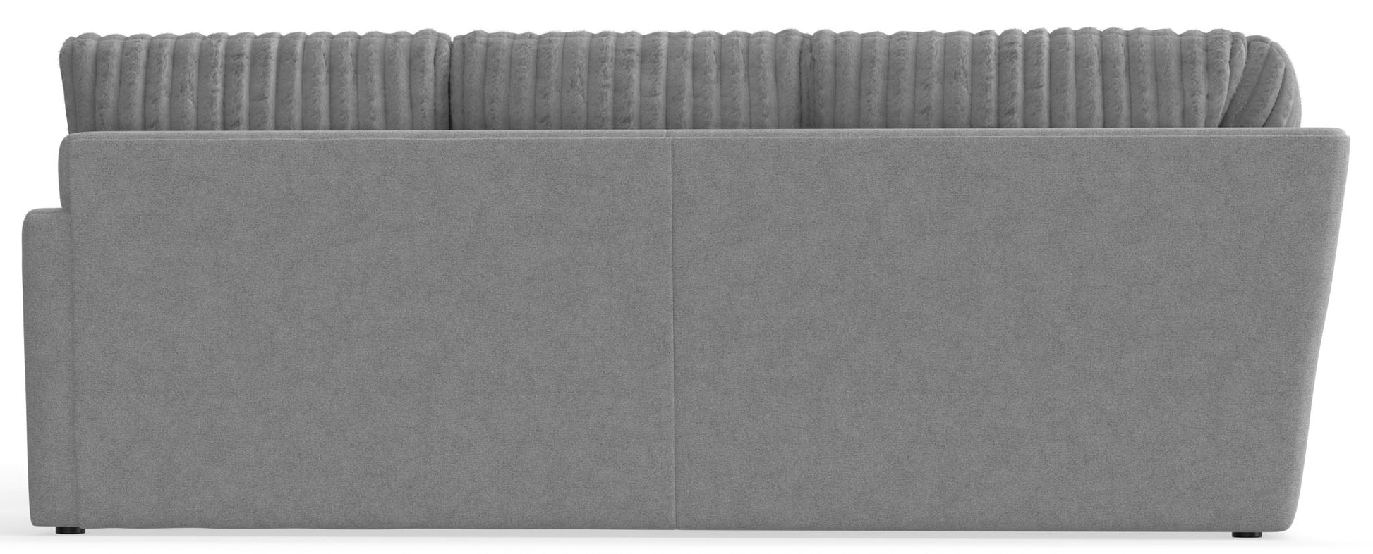 Titan - Sectional With Comfort Coil Seating, Cocktail Ottoman And Accent Pillows Included - Hornell Furniture Outlet