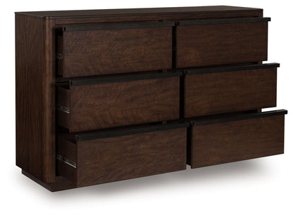 Dilenno - Dark Brown - Dresser - Hornell Furniture Outlet