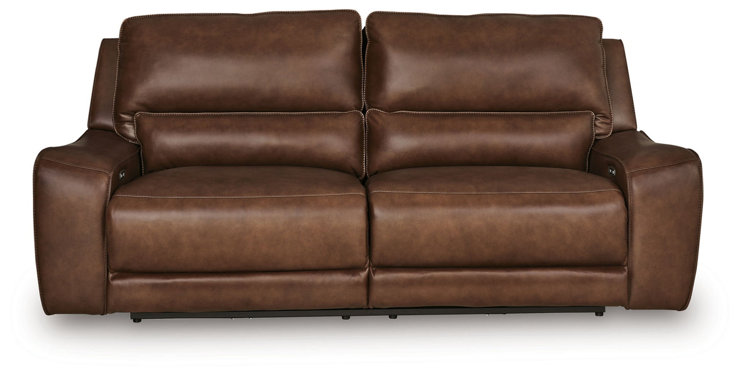 DeepWakes - 2 Seat Power Reclining Sofa With Adjustable Headrest - Hornell Furniture Outlet
