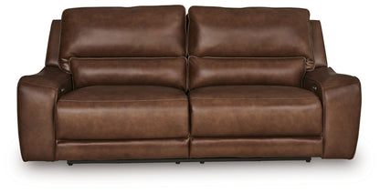DeepWakes - 2 Seat Power Reclining Sofa With Adjustable Headrest - Hornell Furniture Outlet